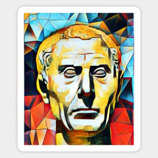 Suetonius Abstract Portrait | Suetonius Artwork 2 Magnet